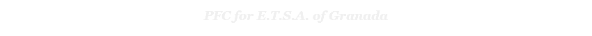 PFC for E.T.S.A. of Granada
